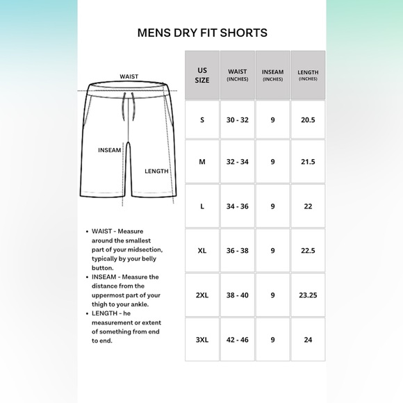 Real Essentials 5 Pack: Men's Dry-Fit Sweat Resistant Active Athletic Shorts - Picture 6 of 6